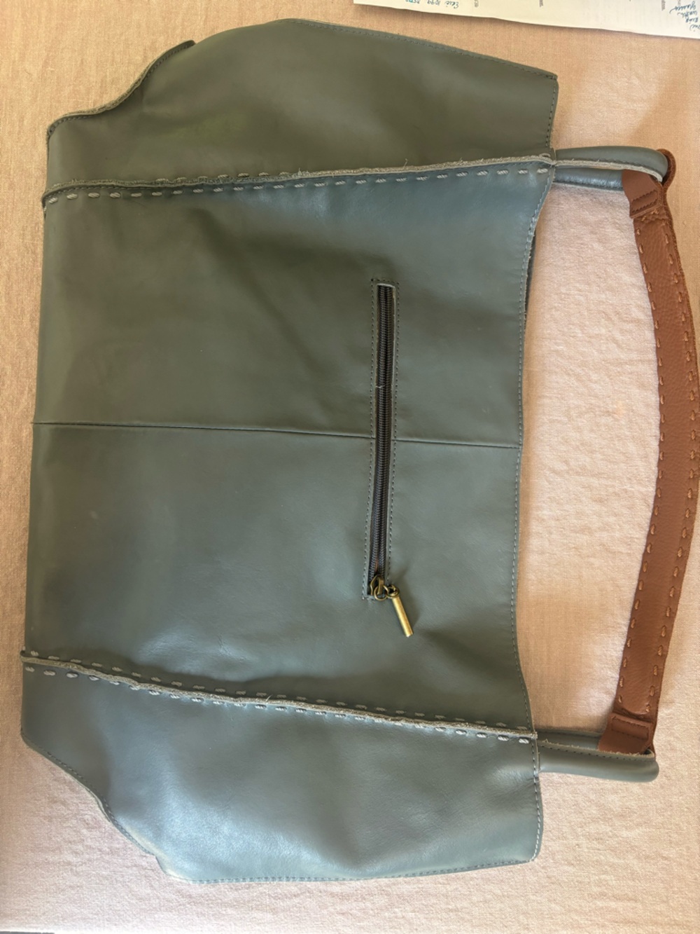 The Sak Los Feliz Tote in Sage - Picture 11 of 13